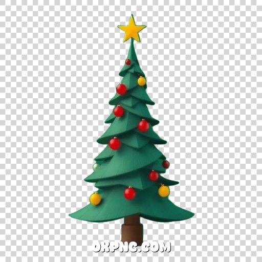 christmas tree 2d art